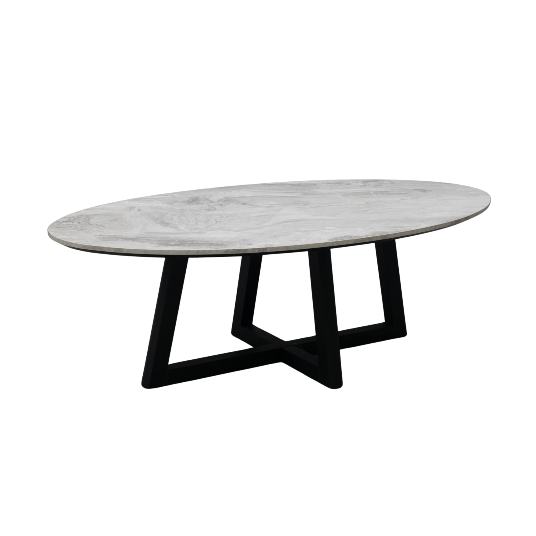 Morra oval - shaped Coffee Table - Proferlo Furniture AustraliaE6030 - 1307 - M64SSC/V31EBOProferlo Furniture AustraliaCoffee Table