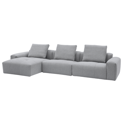 Bosa Lux Sofa with Adjustable Chaise - Proferlo Furniture AustraliaS9018 - 8108 - 18 - GRW - 3Proferlo Furniture AustraliaSofa