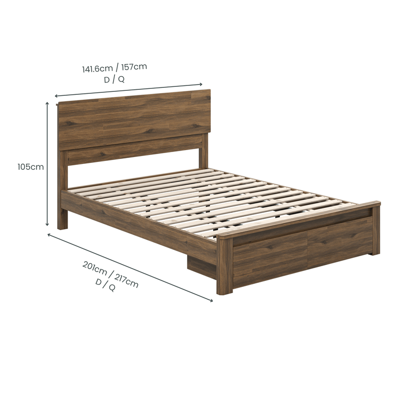 Corsi Storage Bed Frame