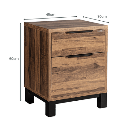 Corsi Bedside Table - Proferlo Furniture AustraliaG5425 - ELM - 1Proferlo Furniture AustraliaBedside Table