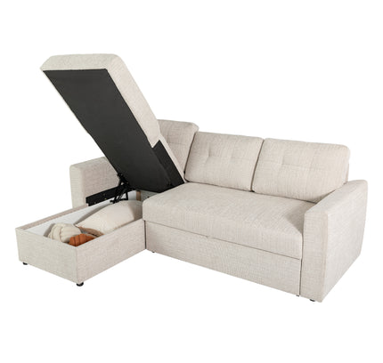 Nola 3 Seater Sofa Bed w/ Storage Chaise