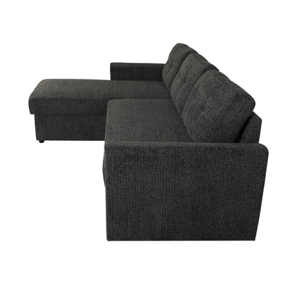 Nola 3 Seater Sofa Bed w/ Storage Chaise