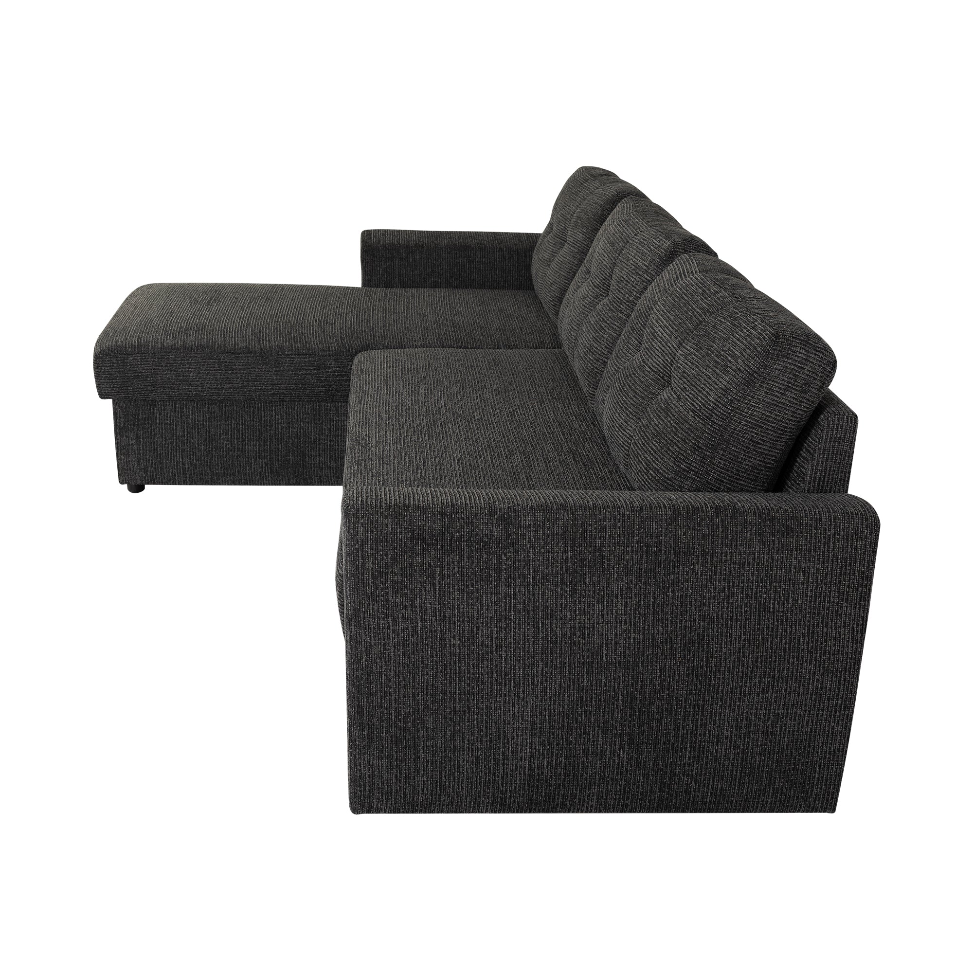 Nola 3 Seater Sofa Bed w/ Storage Chaise