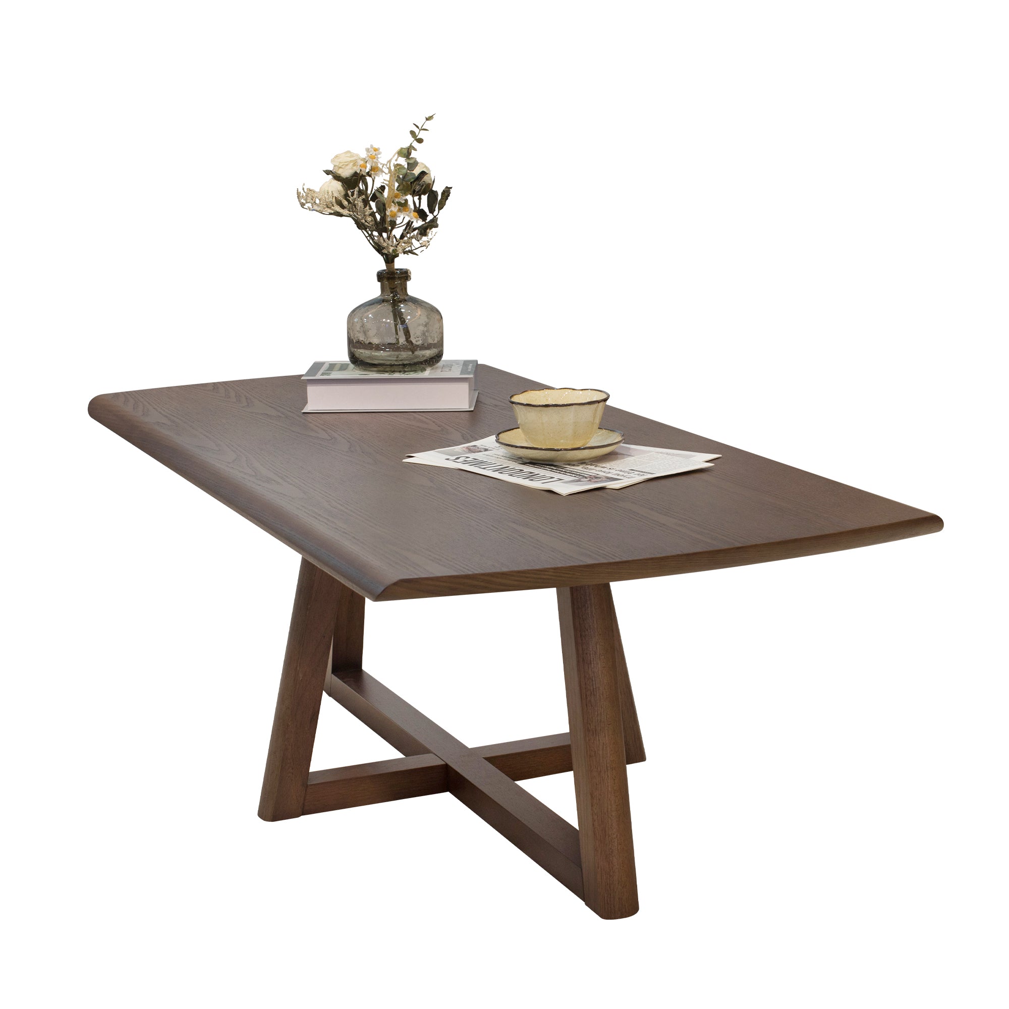 Arezzo Blade Solid Wood Coffee Table, gallery view 4