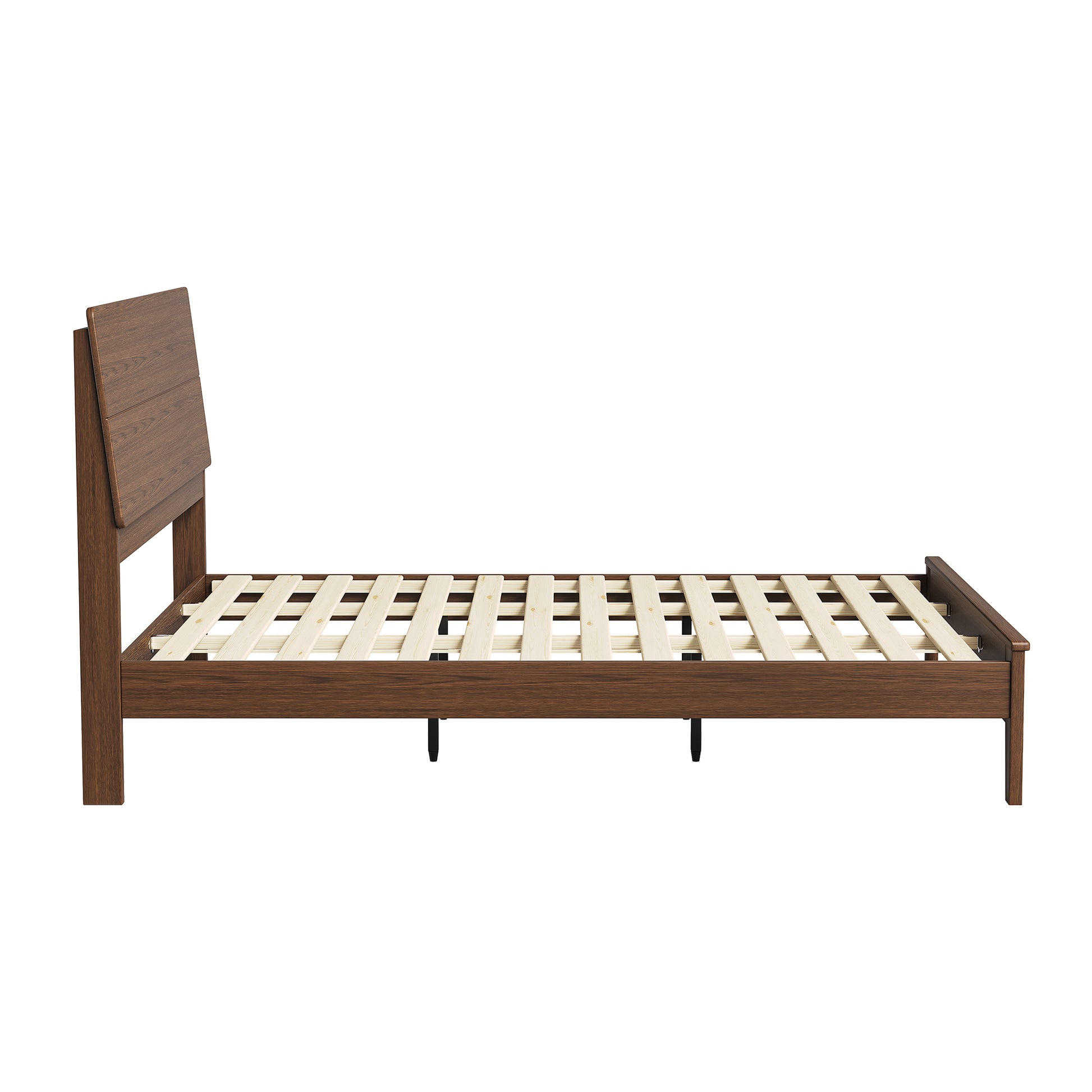 Arezzo Solid Wood Bed Frame - Claro Walnut - Proferlo Furniture AustraliaB1022A - 153Proferlo Furniture AustraliaBedframe