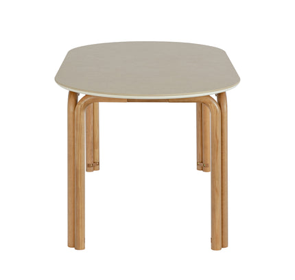 Cento Solid Wood Ceramic Dining Table - 1.8M