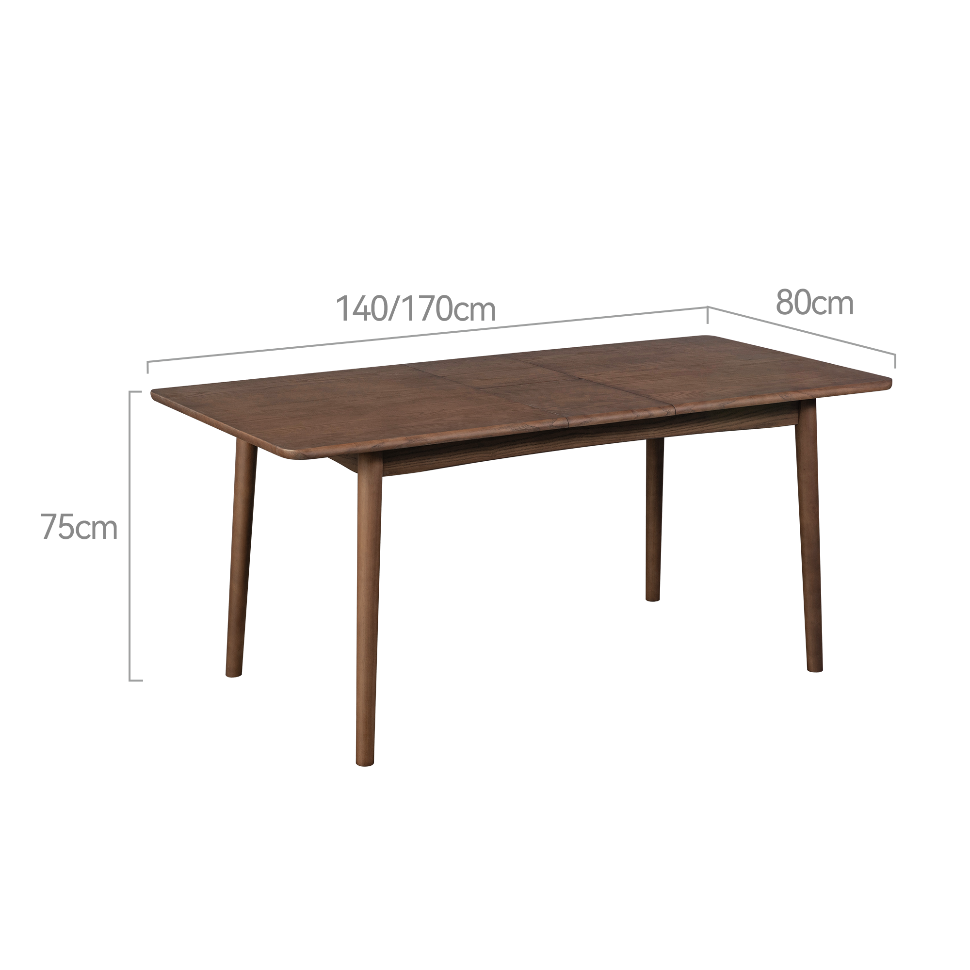 Legnano Solid Wood Extendable Dining Table, gallery view 17