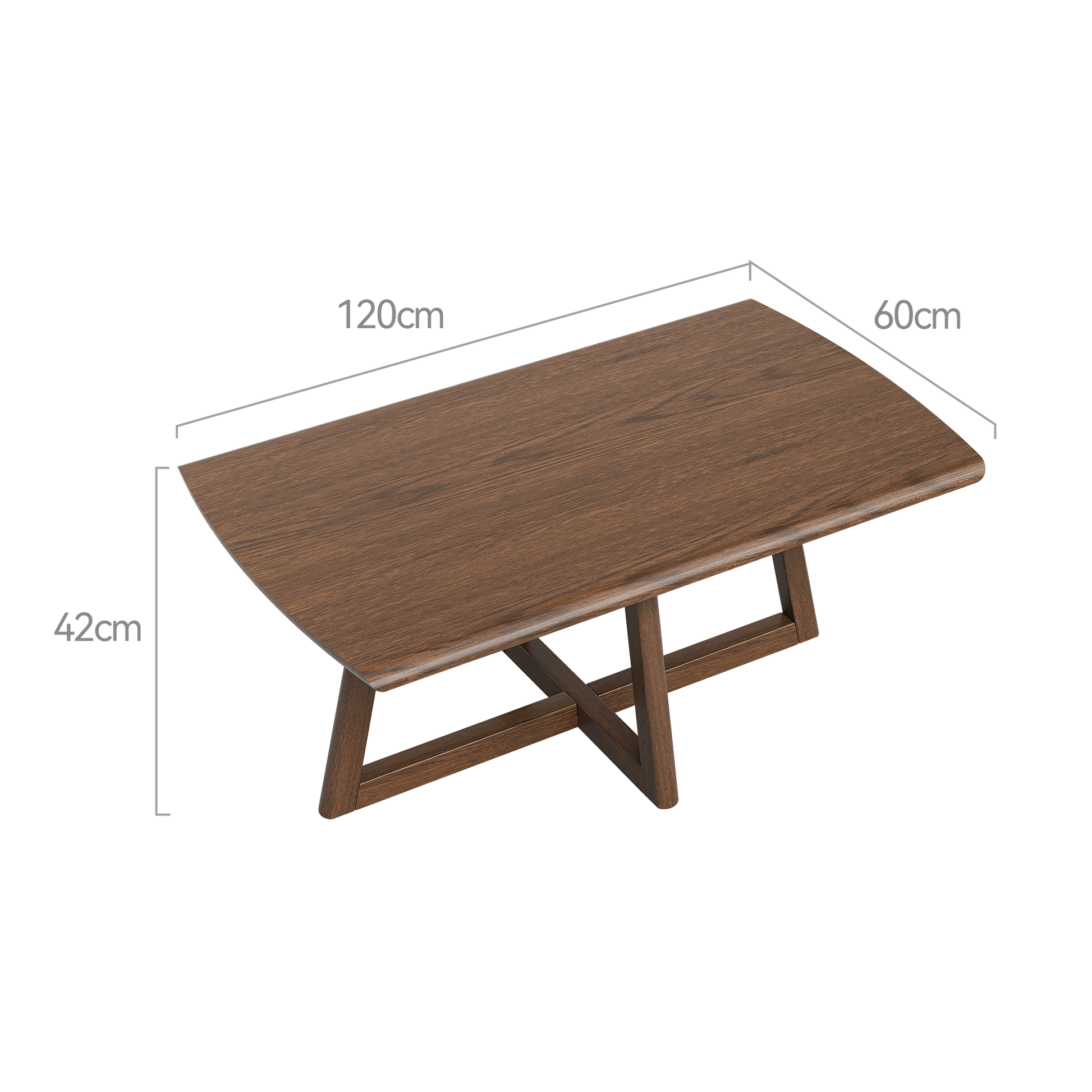 Arezzo Blade Solid Wood Coffee Table, gallery view 9