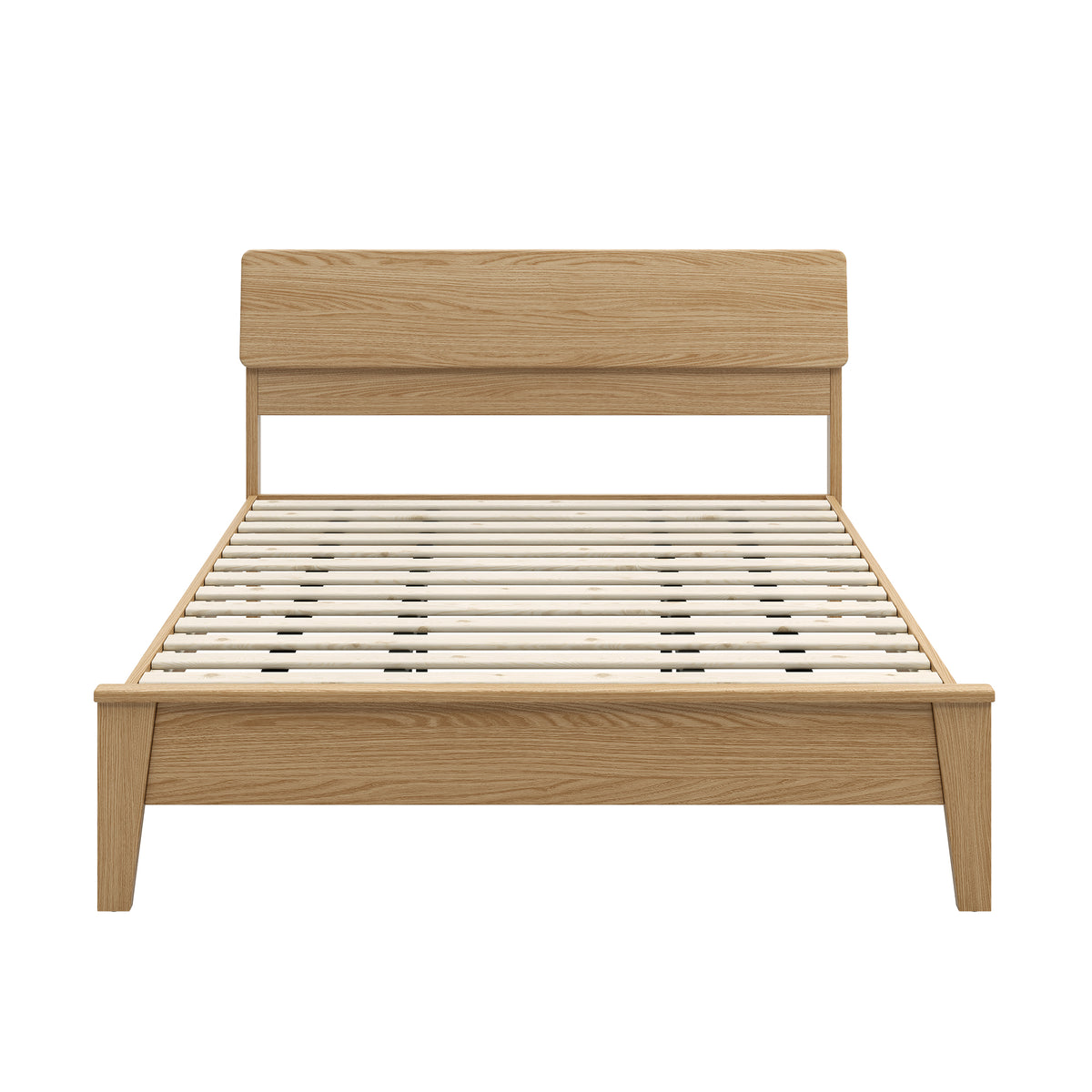 Arezzo Solid Wood Bed Frame - Wood – bedframe, gallery view 14