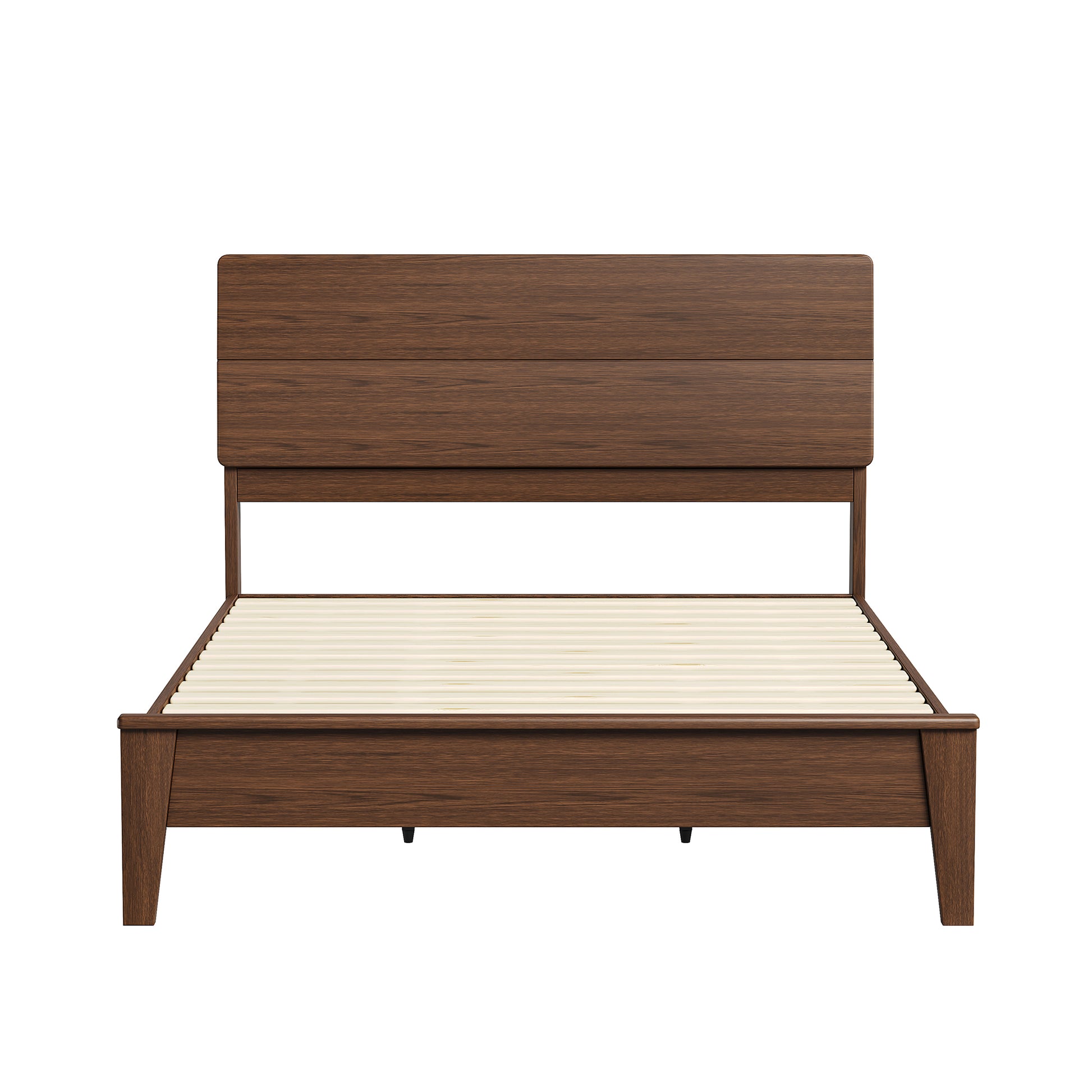 Arezzo Solid Wood Bed Frame - Claro Walnut - Proferlo Furniture AustraliaB1022A - 153Proferlo Furniture AustraliaBedframe