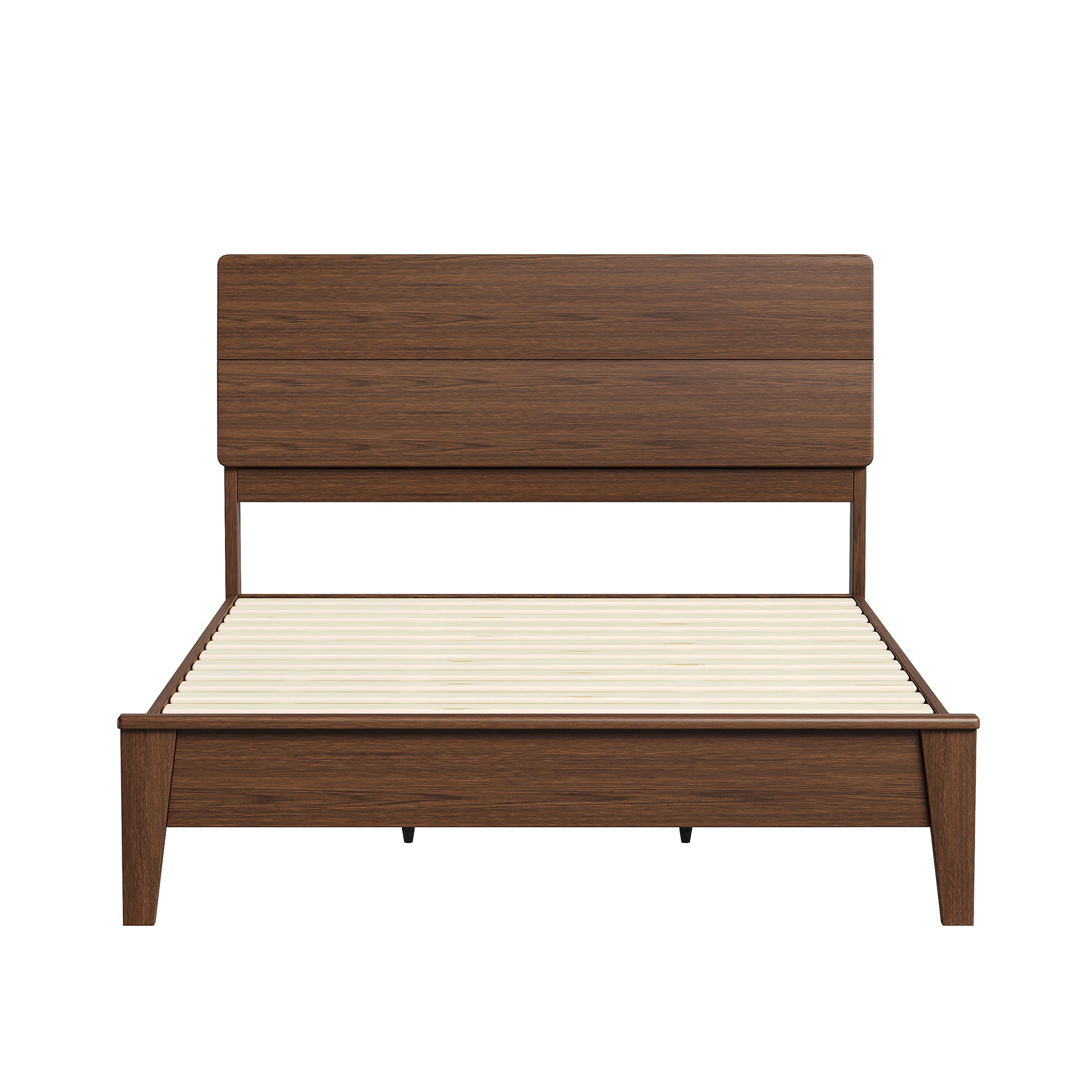 Arezzo Solid Wood Bed Frame - Claro Walnut - Proferlo Furniture AustraliaB1022A - 153Proferlo Furniture AustraliaBedframe