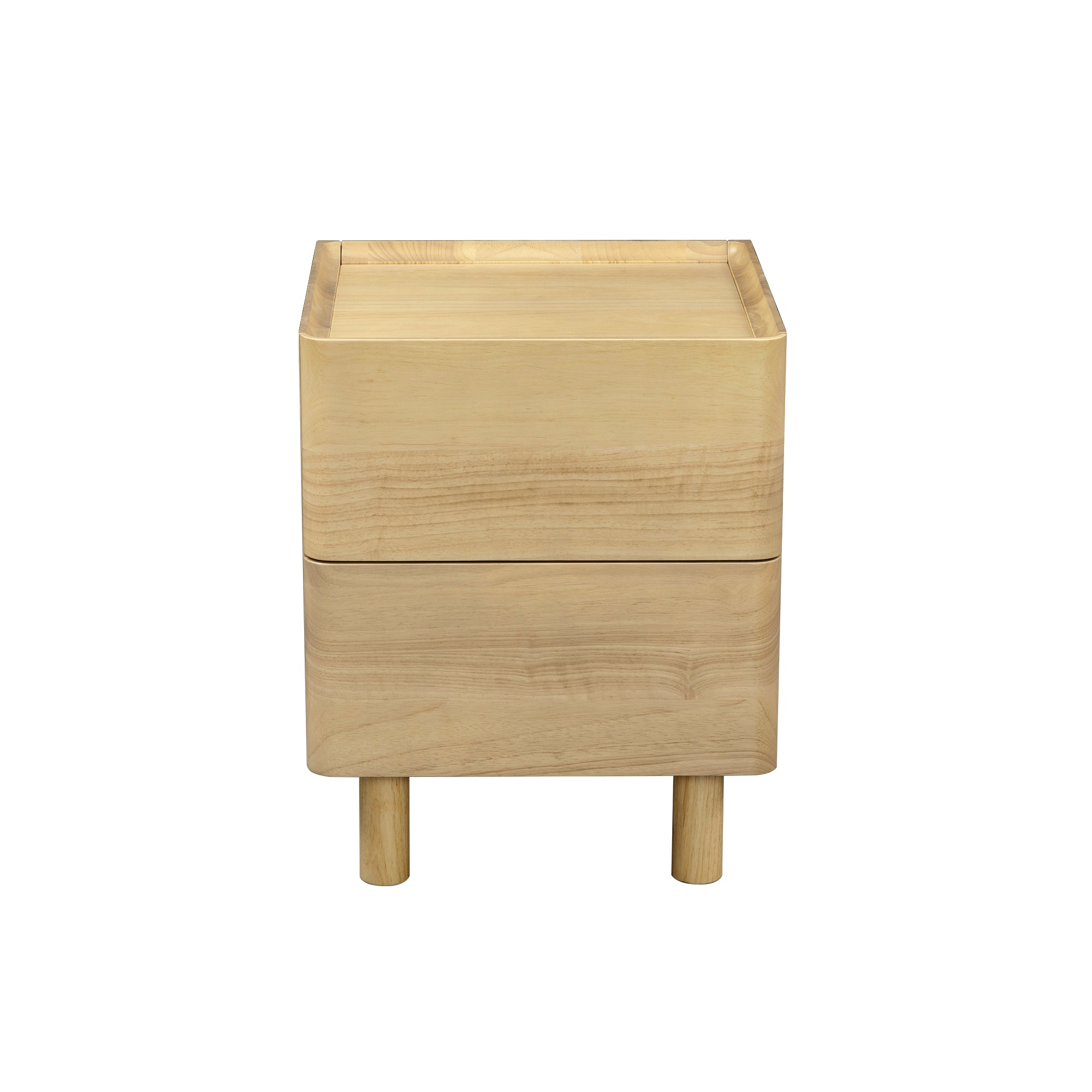 Aria Solid Wood Bedside Table