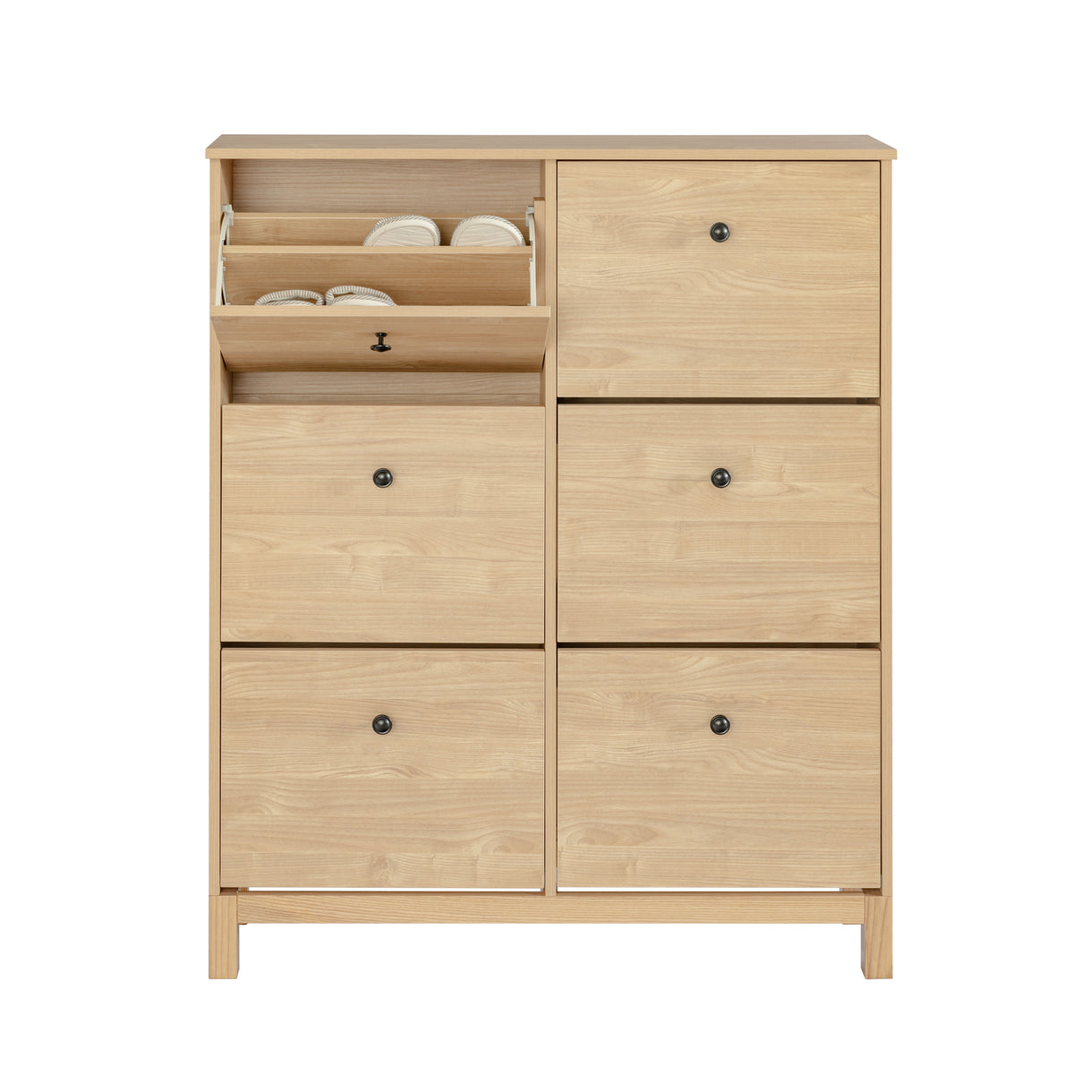 Modica 6 Drawer Shoe Cabinet – engineered wood, gallery view 7