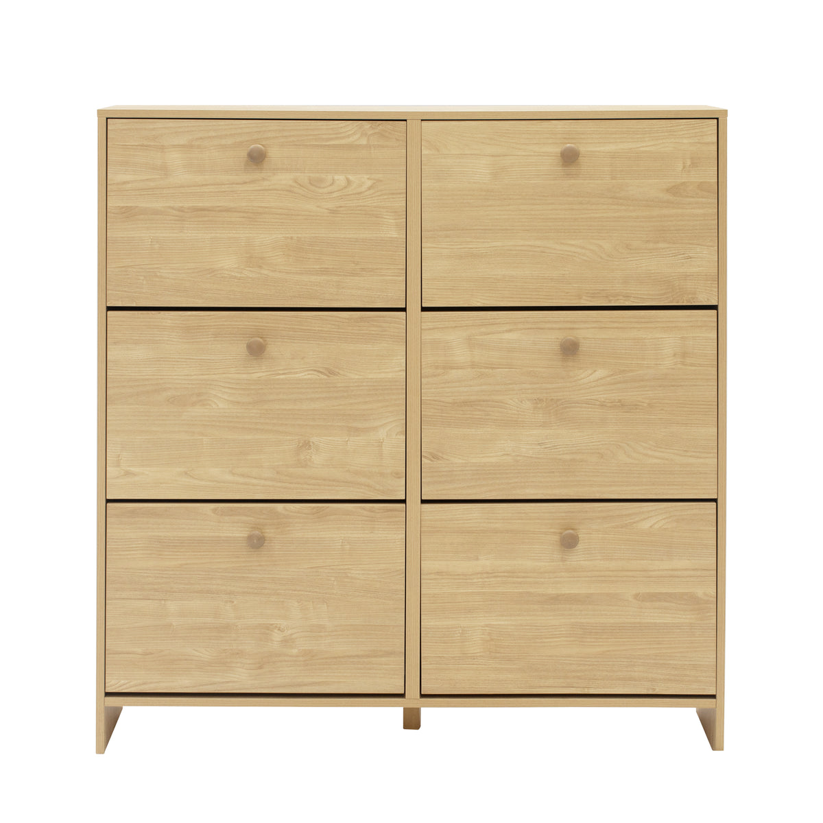 Sisco 6 drawer Shoe Cabinet – engineered wood, gallery view 6