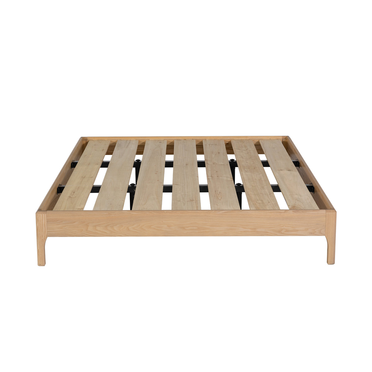 Aria Solid Wood Bed Base – bedframe, gallery view 9