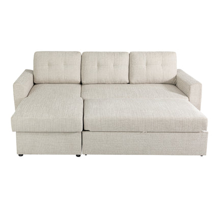 Nola 3 Seater Sofa Bed w/ Storage Chaise