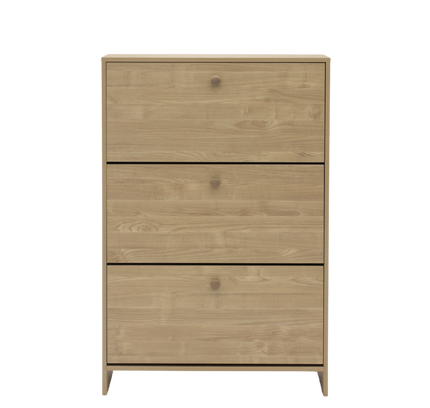 Sisco 3 Drawer Shoe Cabinet