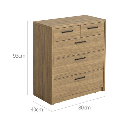 Platsa 5 Drawer Tallboy
