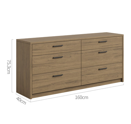 Platsa 6 Drawer Chest