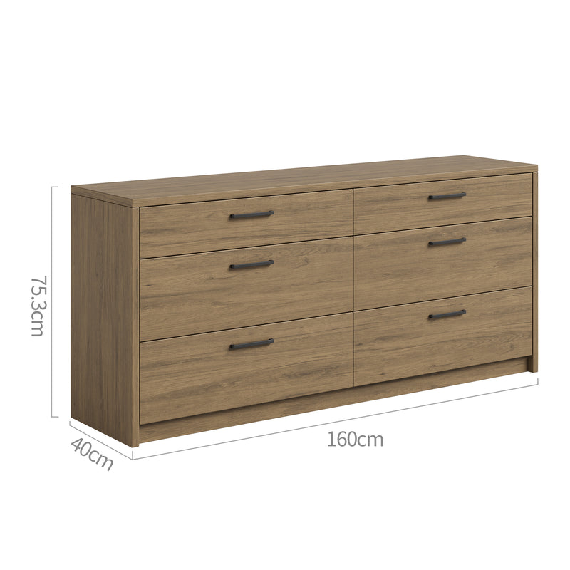 Platsa 6 Drawer Chest