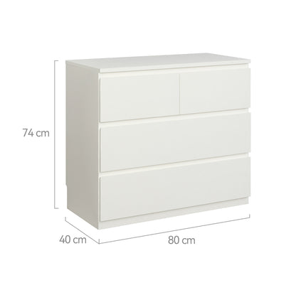 Sotta 4 Drawer Lowboy