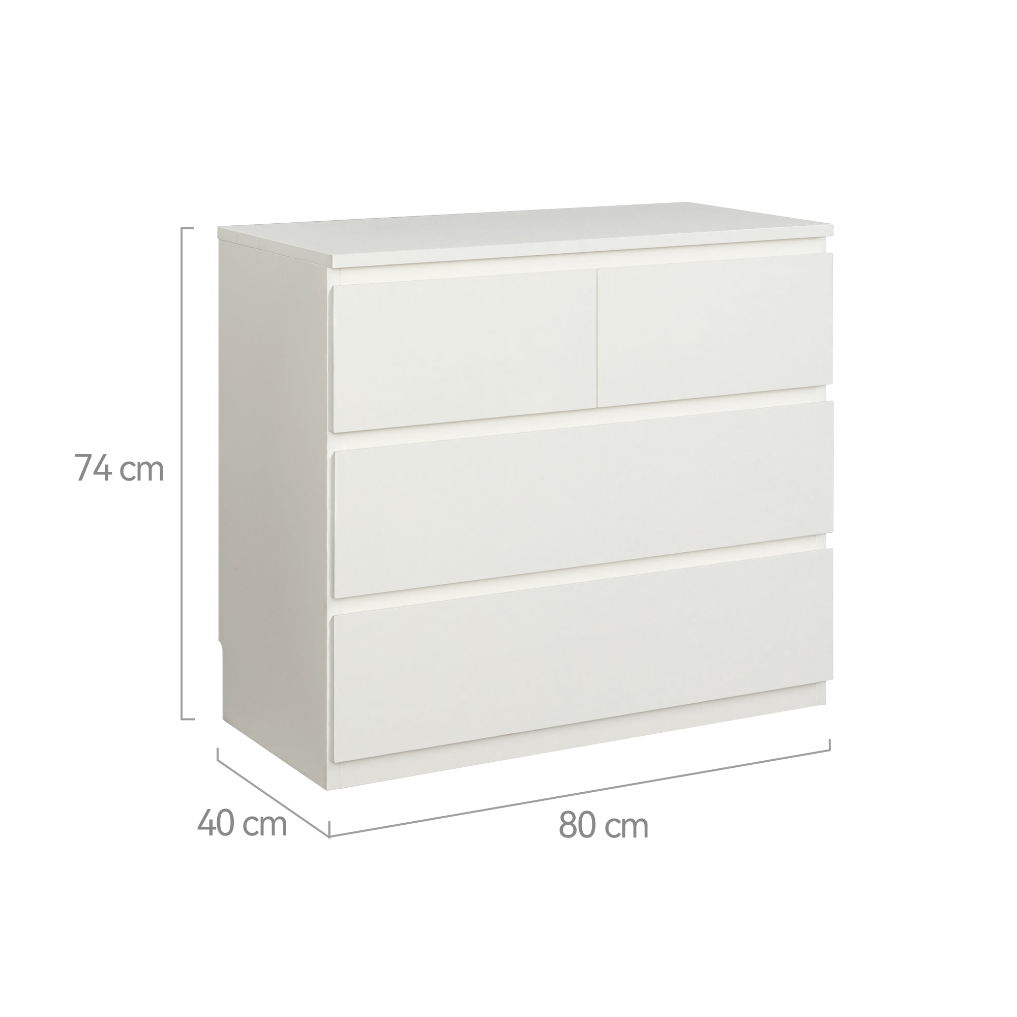 Sotta 4 Drawer Lowboy