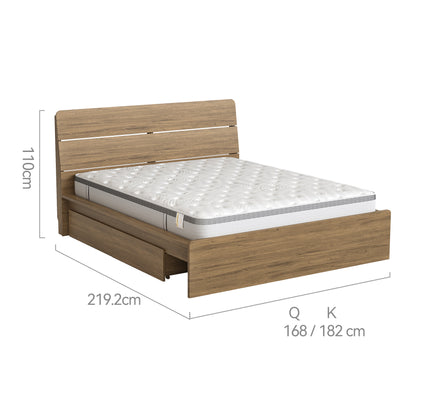 Platsa Nordic Storage Bed Frame