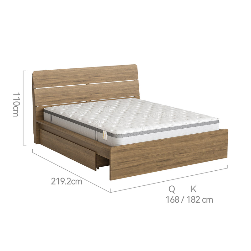 Platsa Nordic Storage Bed Frame