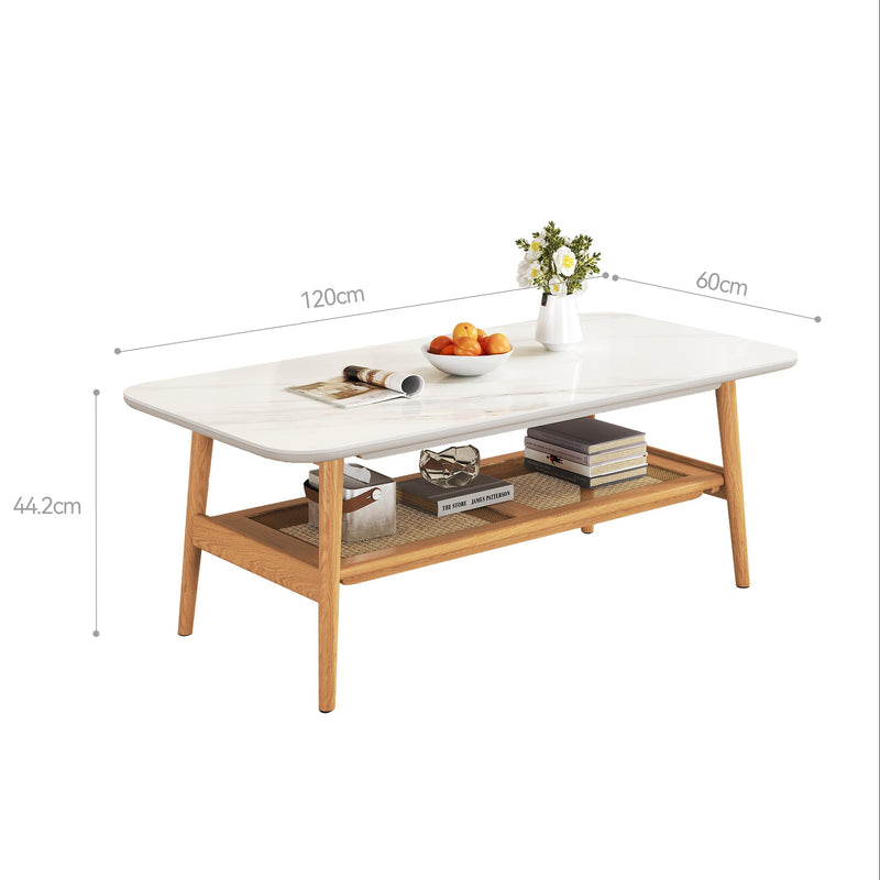 Remini Ceramic Top Coffee Table