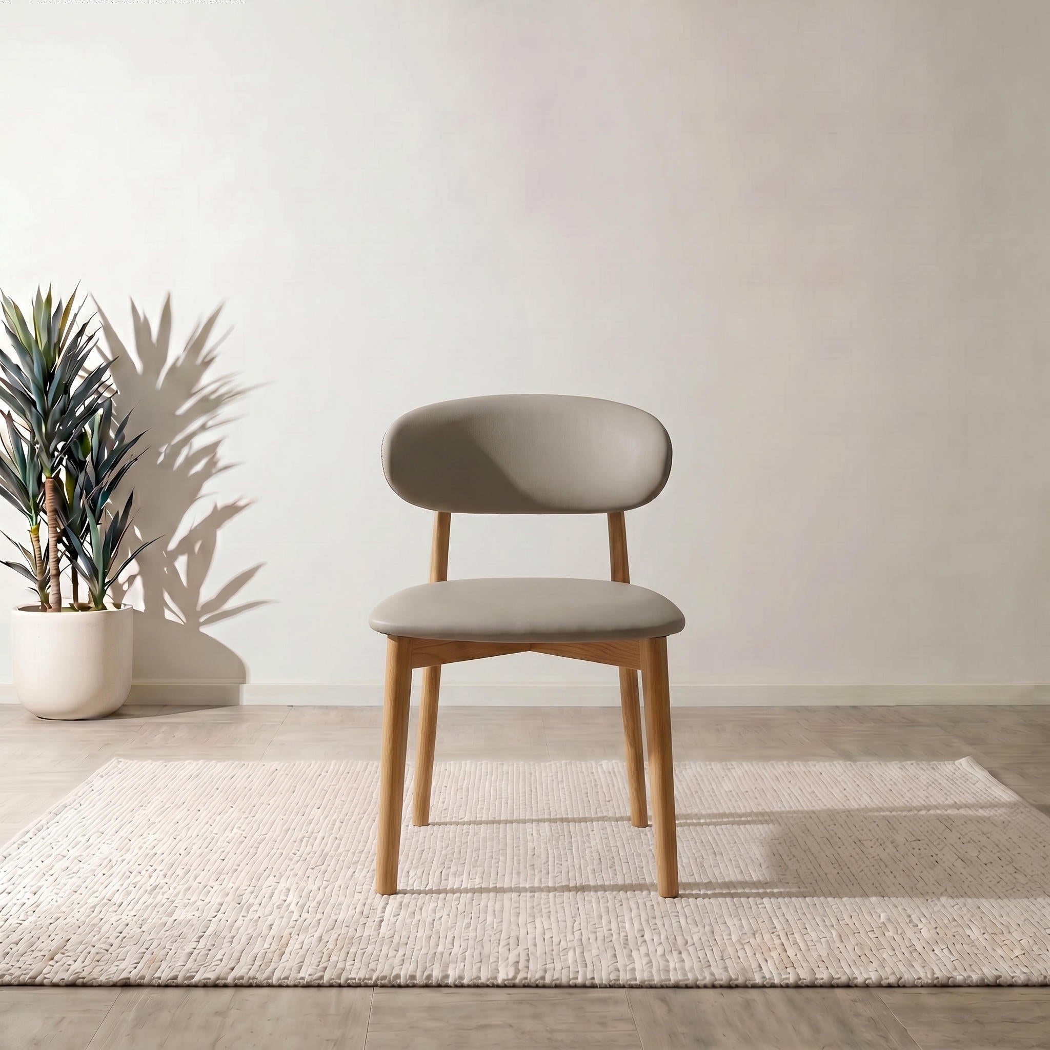 Cento Solid Wood Dining Chairs - Set of 2