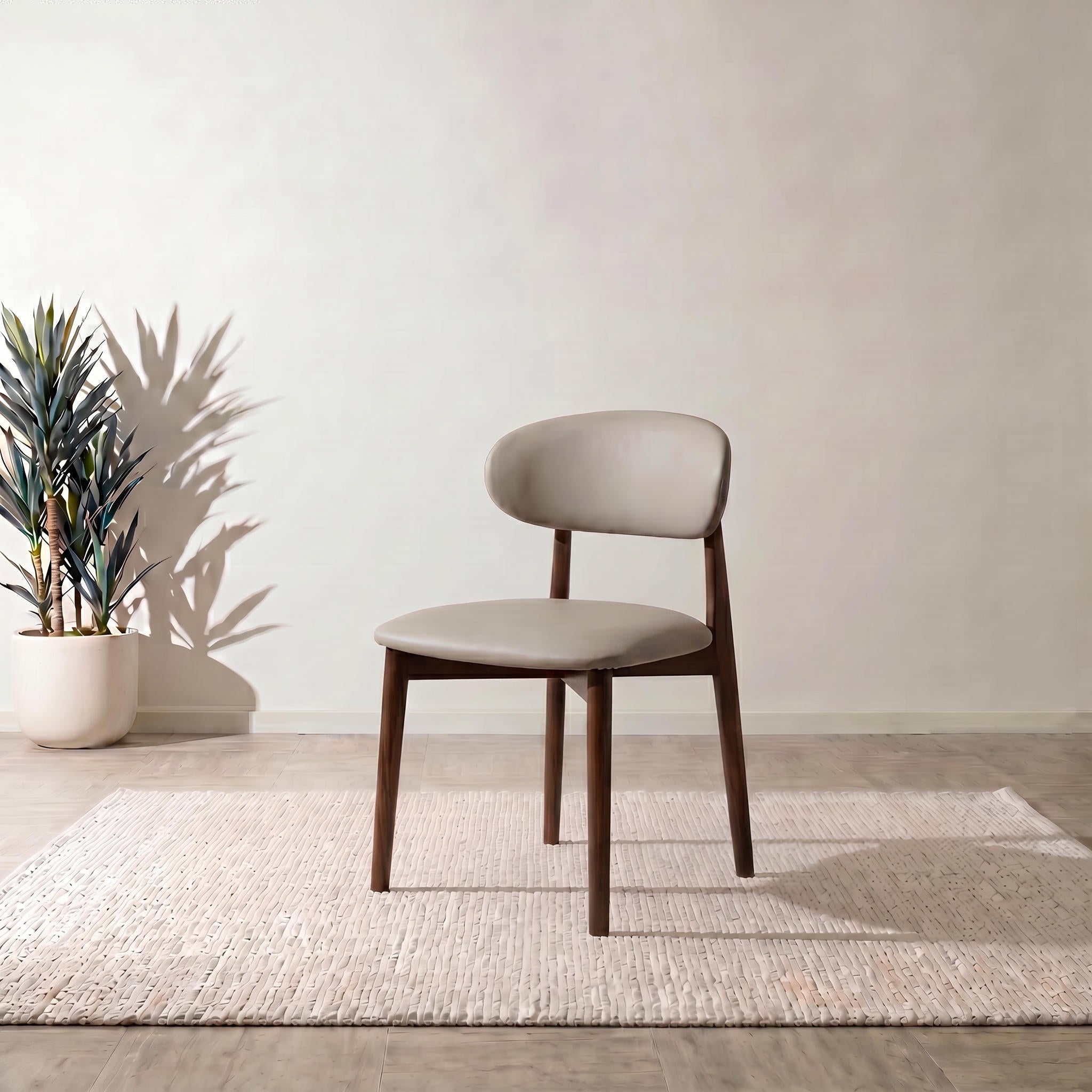 Cento Solid Wood Dining Chairs - Set of 2