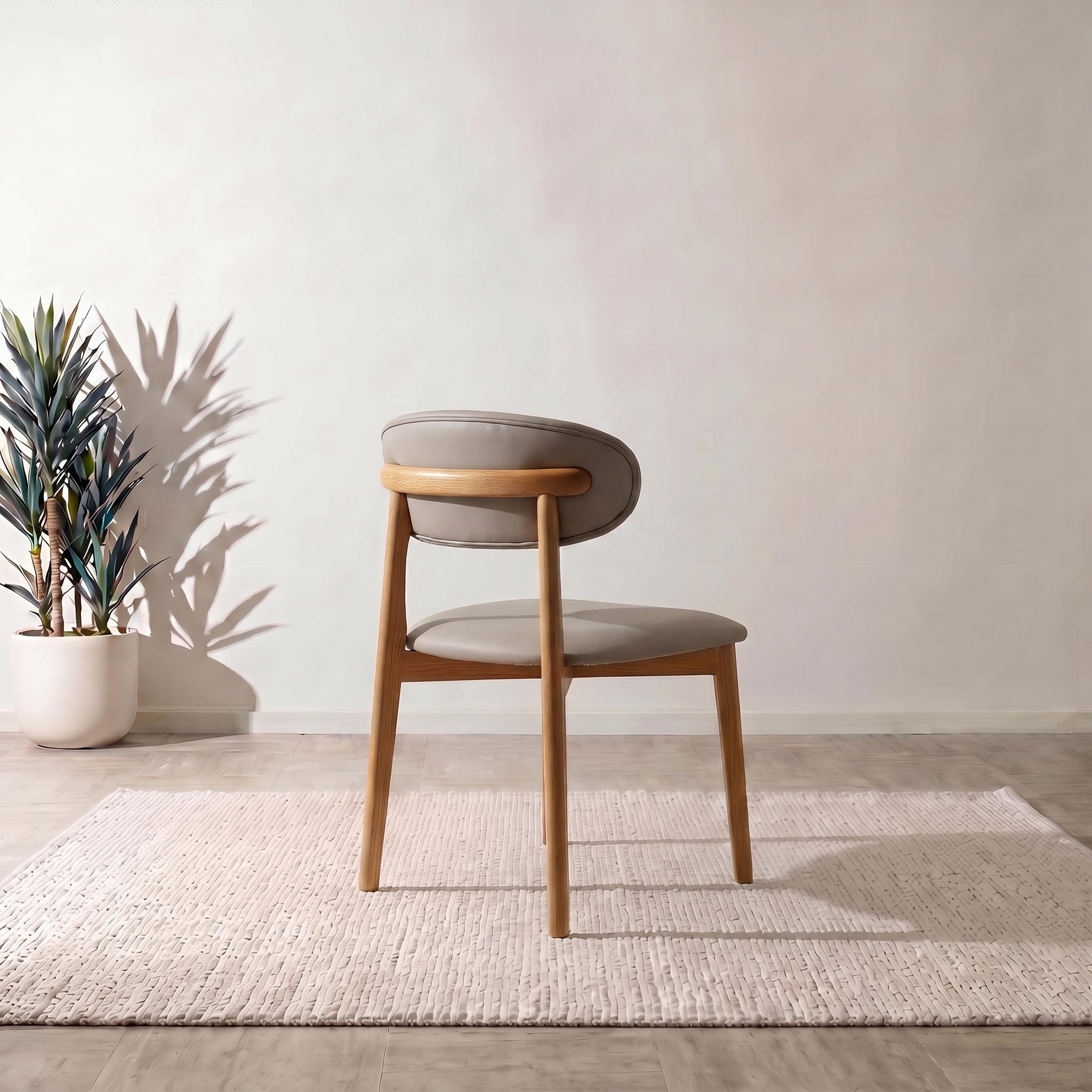 Cento Solid Wood Dining Chairs - Set of 2